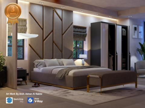 Art work rendered by Arch.Adnan Al-Nablsi 